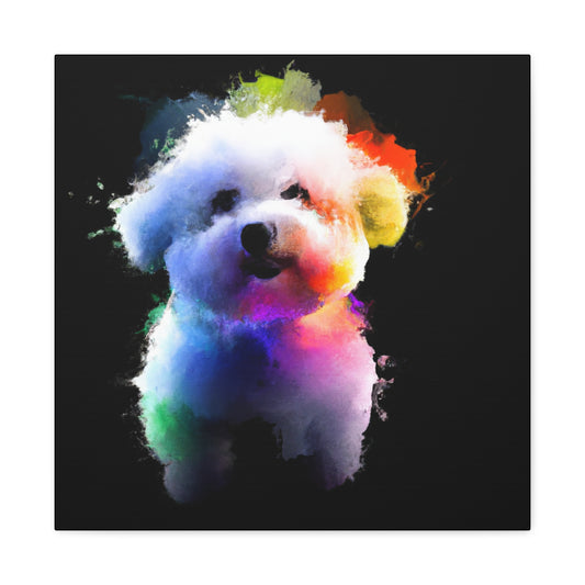 "Proud Bichon Frise" - Canvas