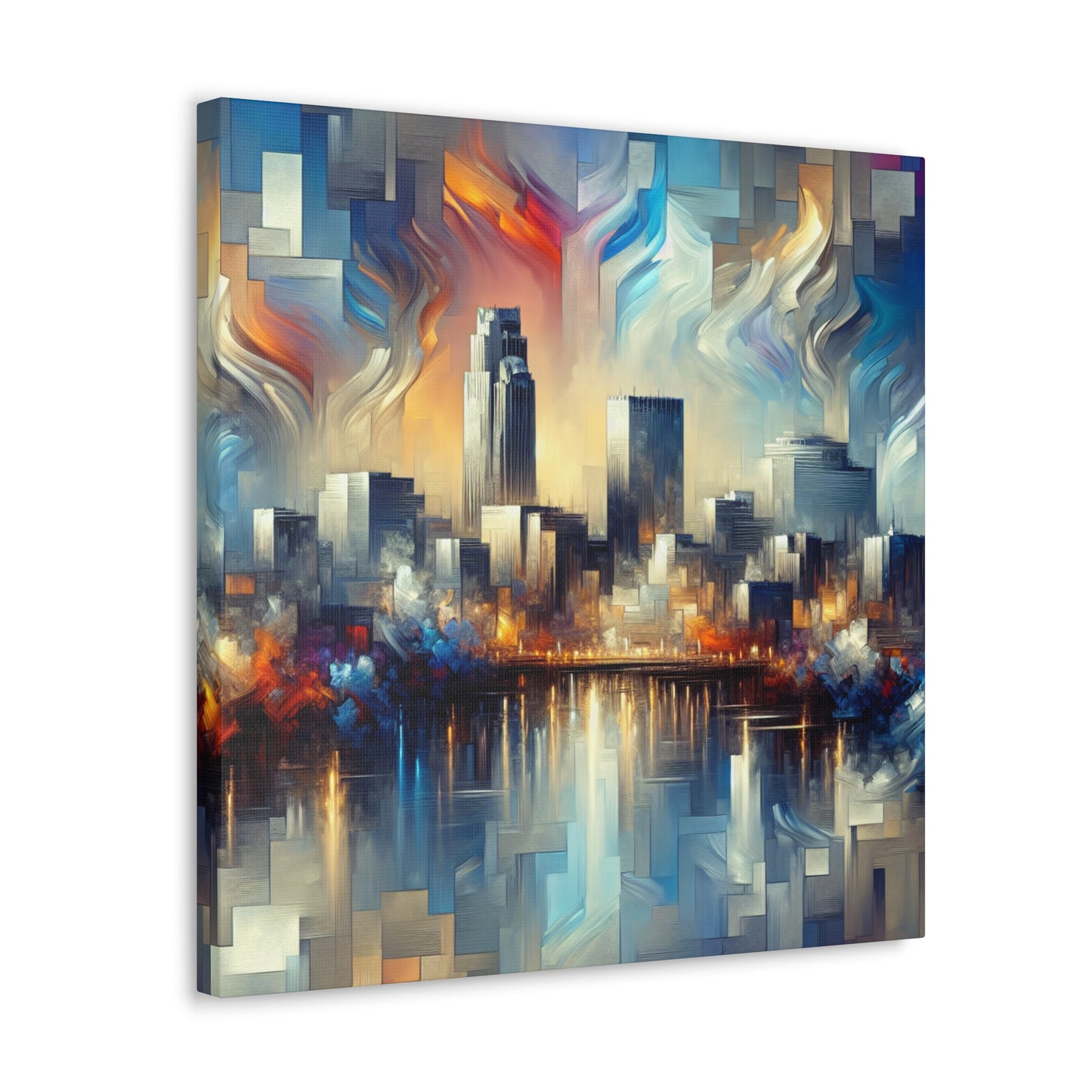 Vibrant Heartland Dreams - Canvas