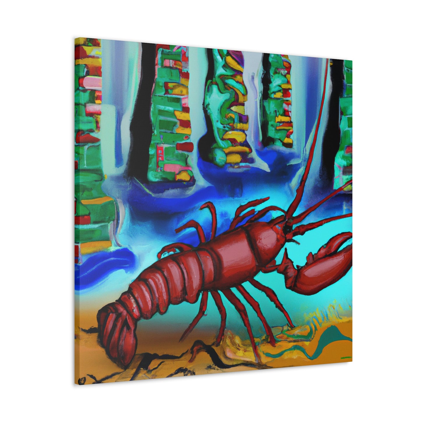 "Lobster Love Revival" - Canvas