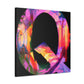 Q's Digital Tapestry - Canvas