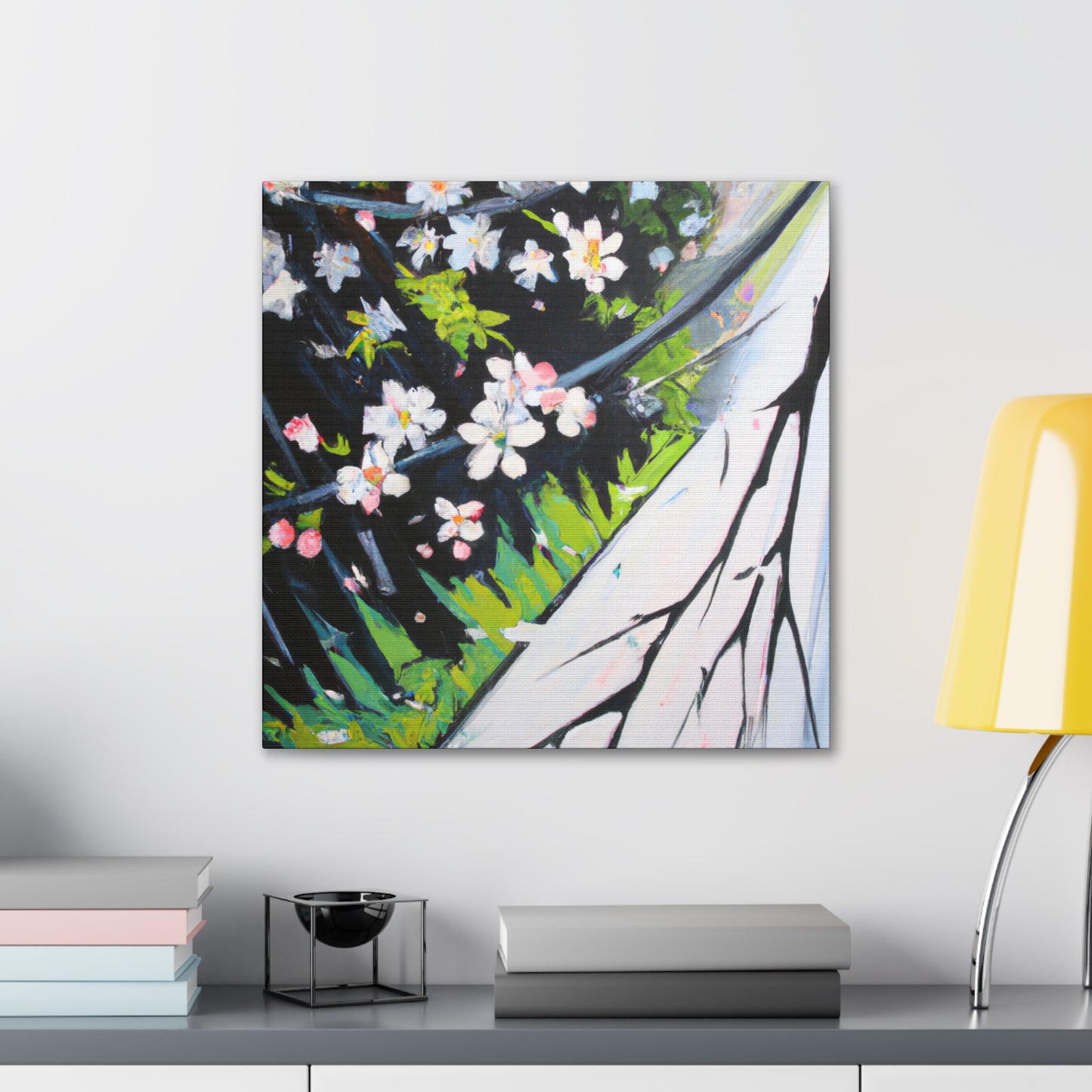 Cherry Blossom Oasis - Canvas