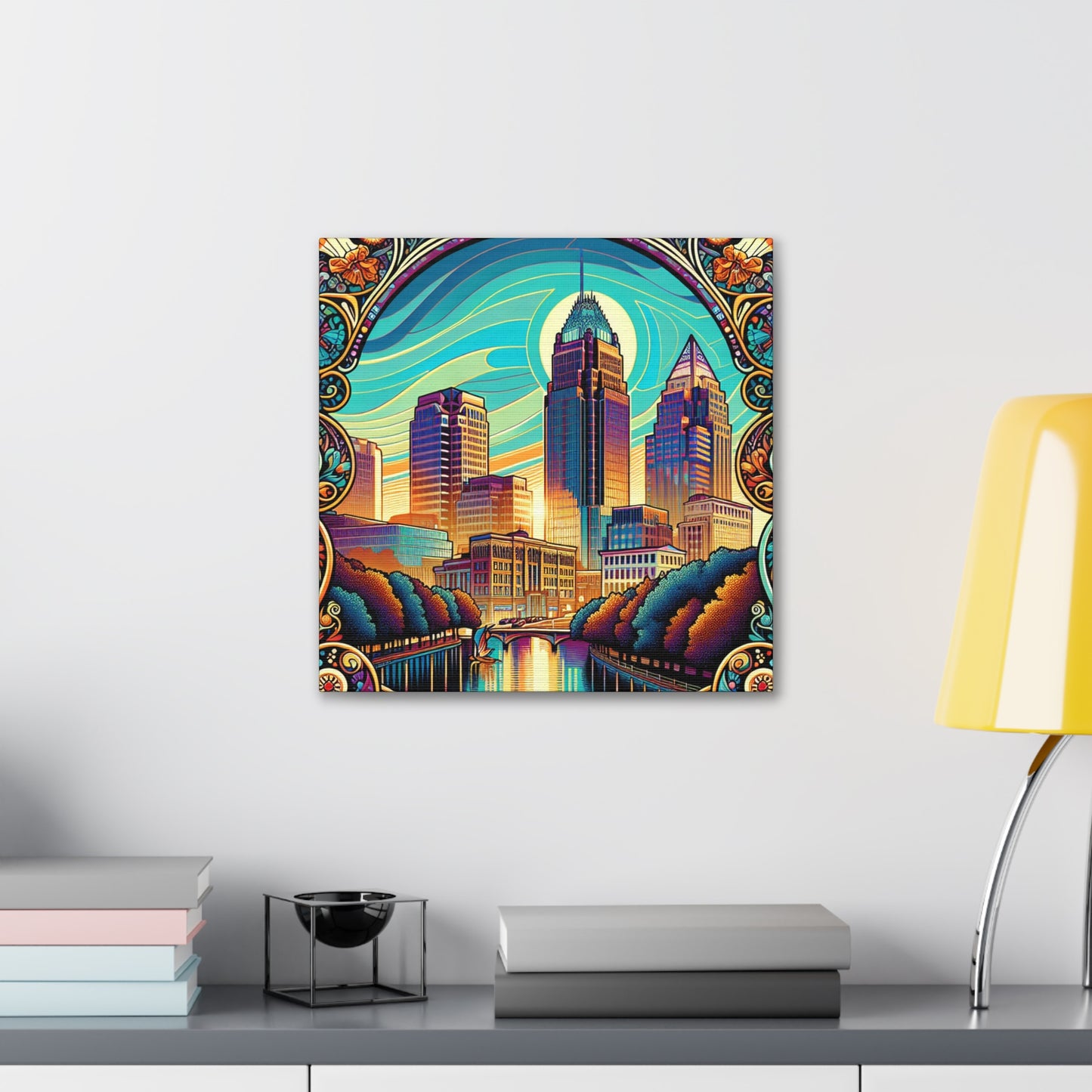 Whispering City Dreams - Canvas