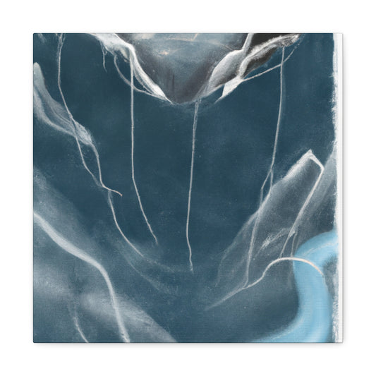 "Glacial Wonders Await" - Canvas