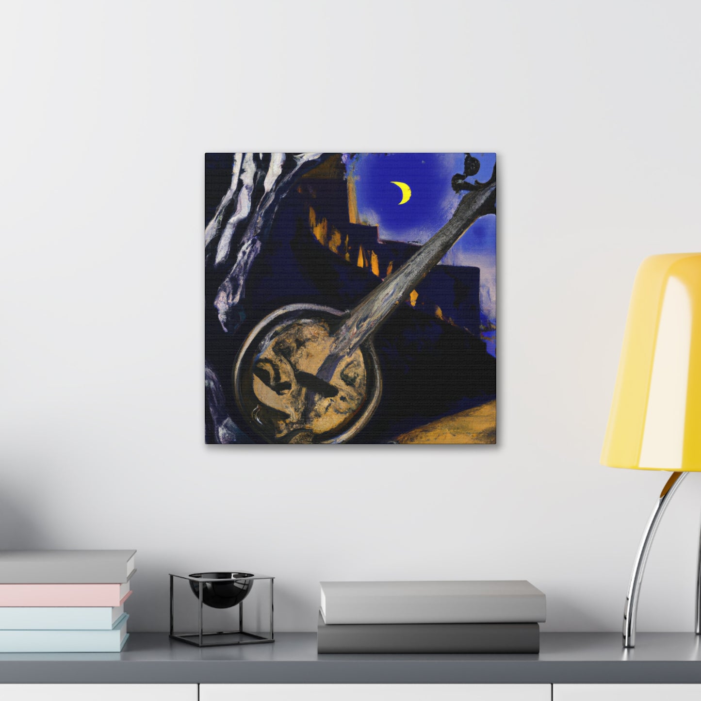 Banjo in the Streets - Canvas