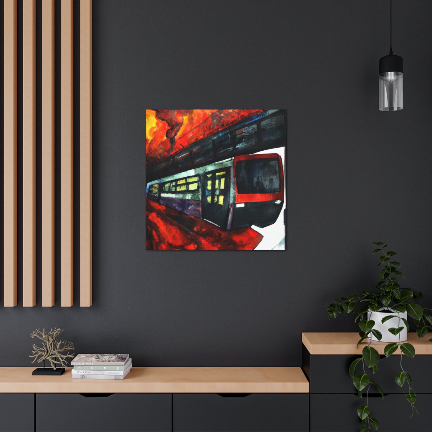 Subway Through History - Canvas