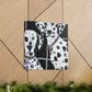 "Dalmatian in Deco." - Canvas