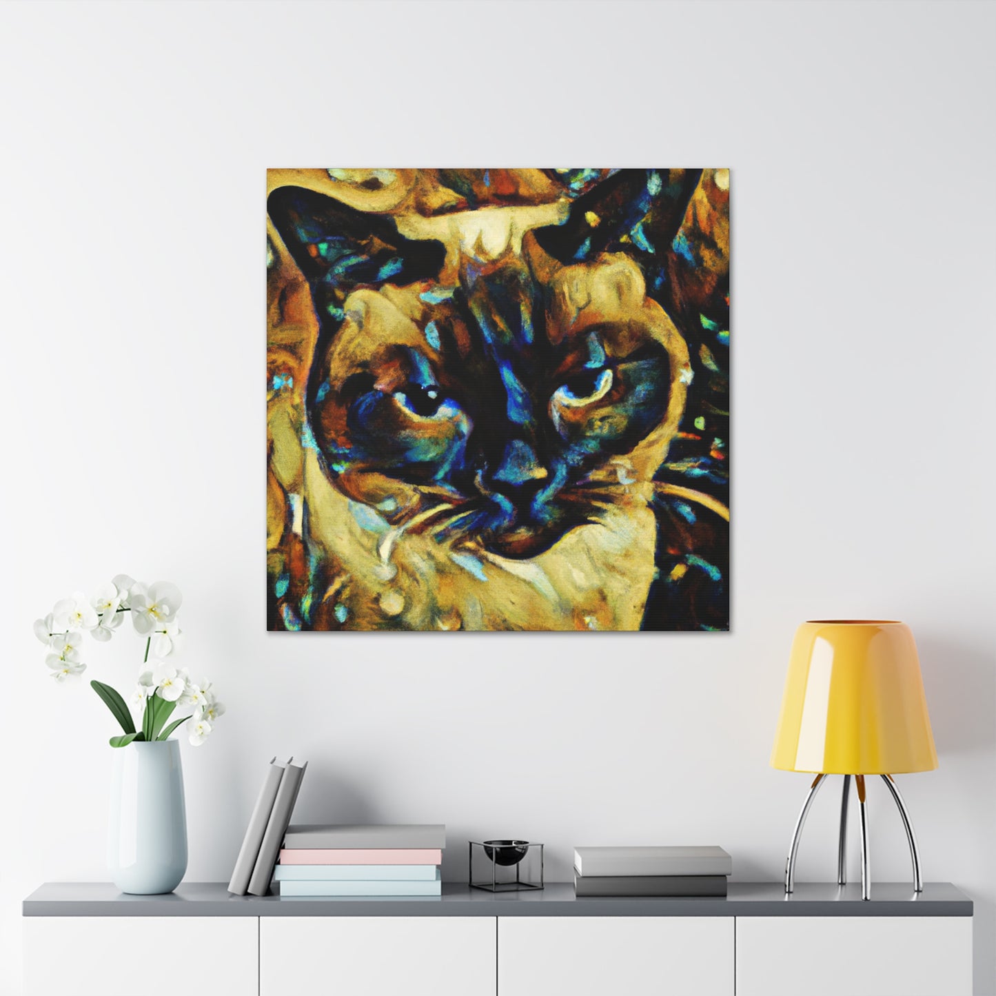 Siamese Serendipity - Canvas