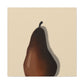 "Pear Minimalism Abstraction" - Canvas