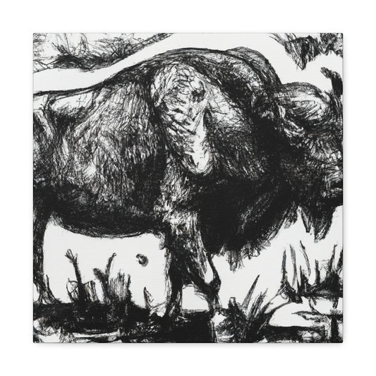 "Bison of the Prairie" - Canvas