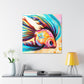 Rainbow Fish Glistening - Canvas