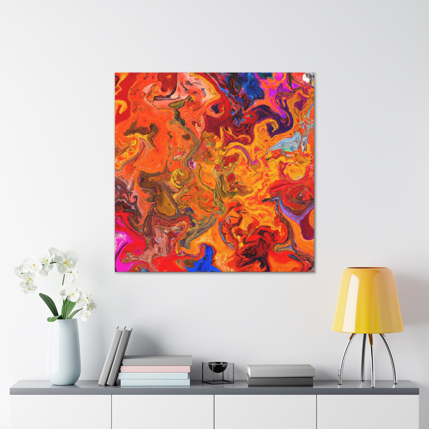 "Brilliant Burst of Hope" - Canvas