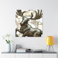 Reindeer Winding Paths - Canvas