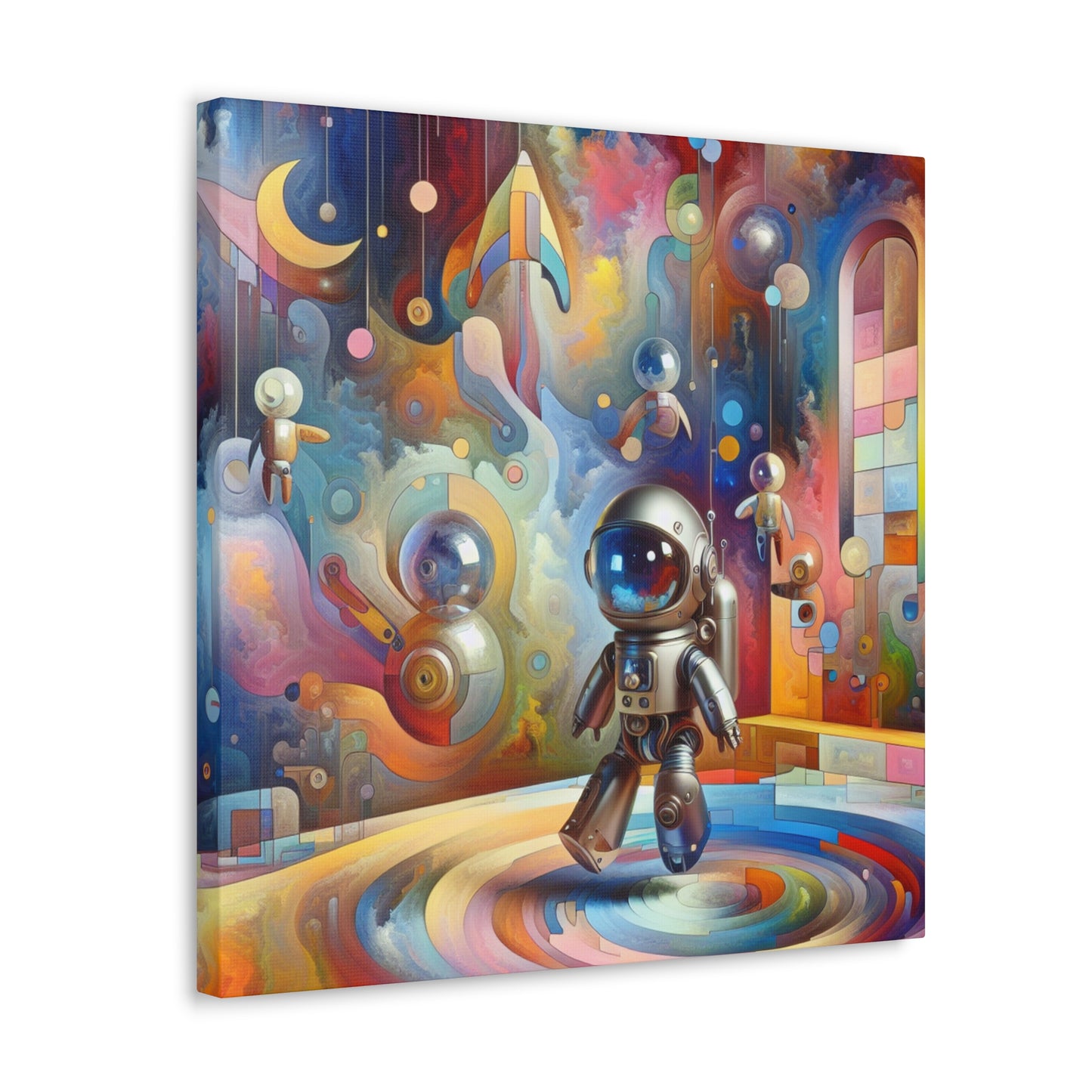 Cosmic Robotic Odyssey - Canvas