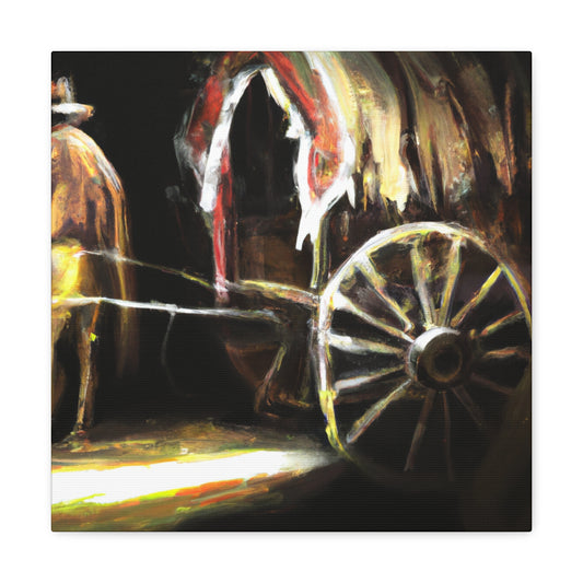 "Chuck Wagon Splendor" - Canvas