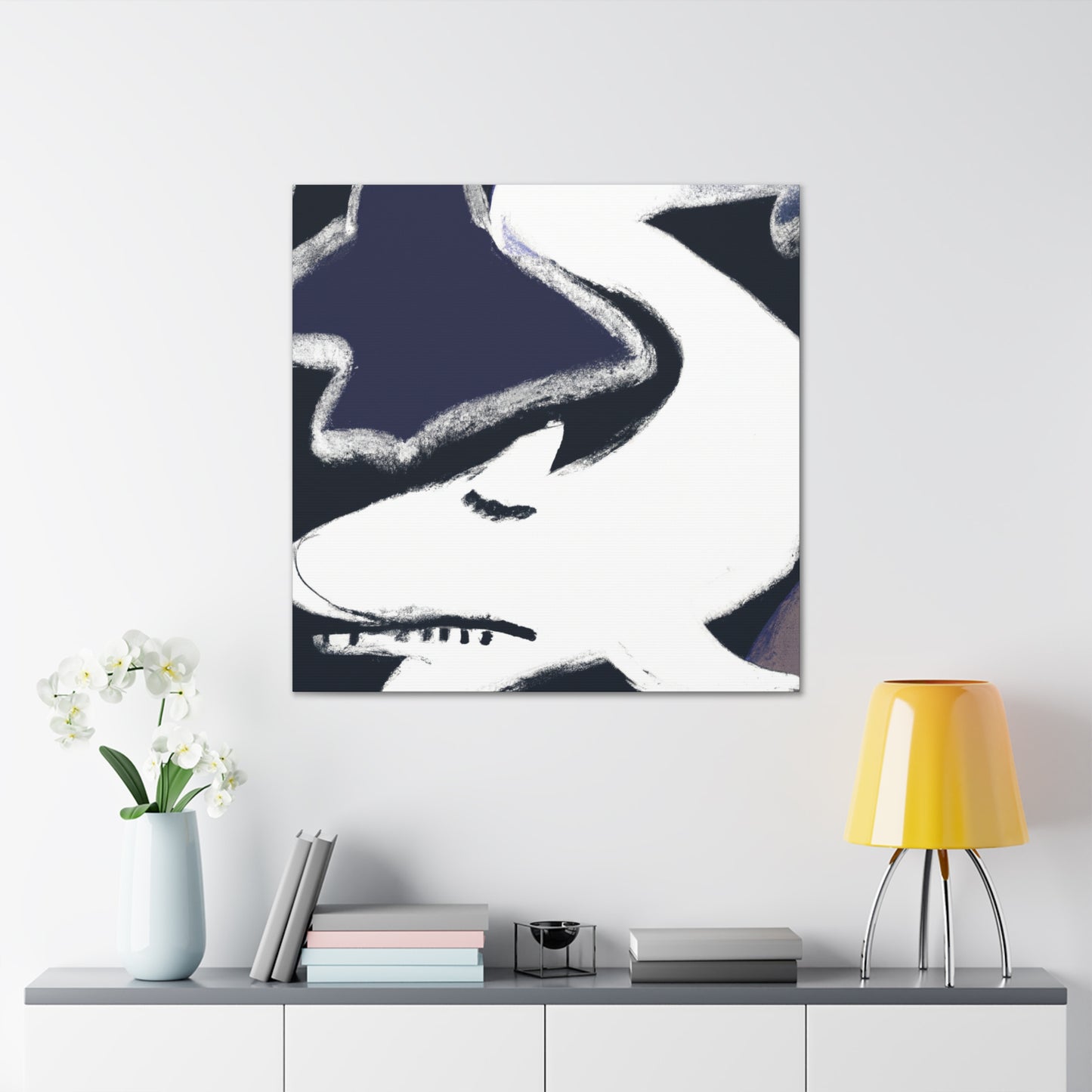 "Shark among Waters" - Canvas