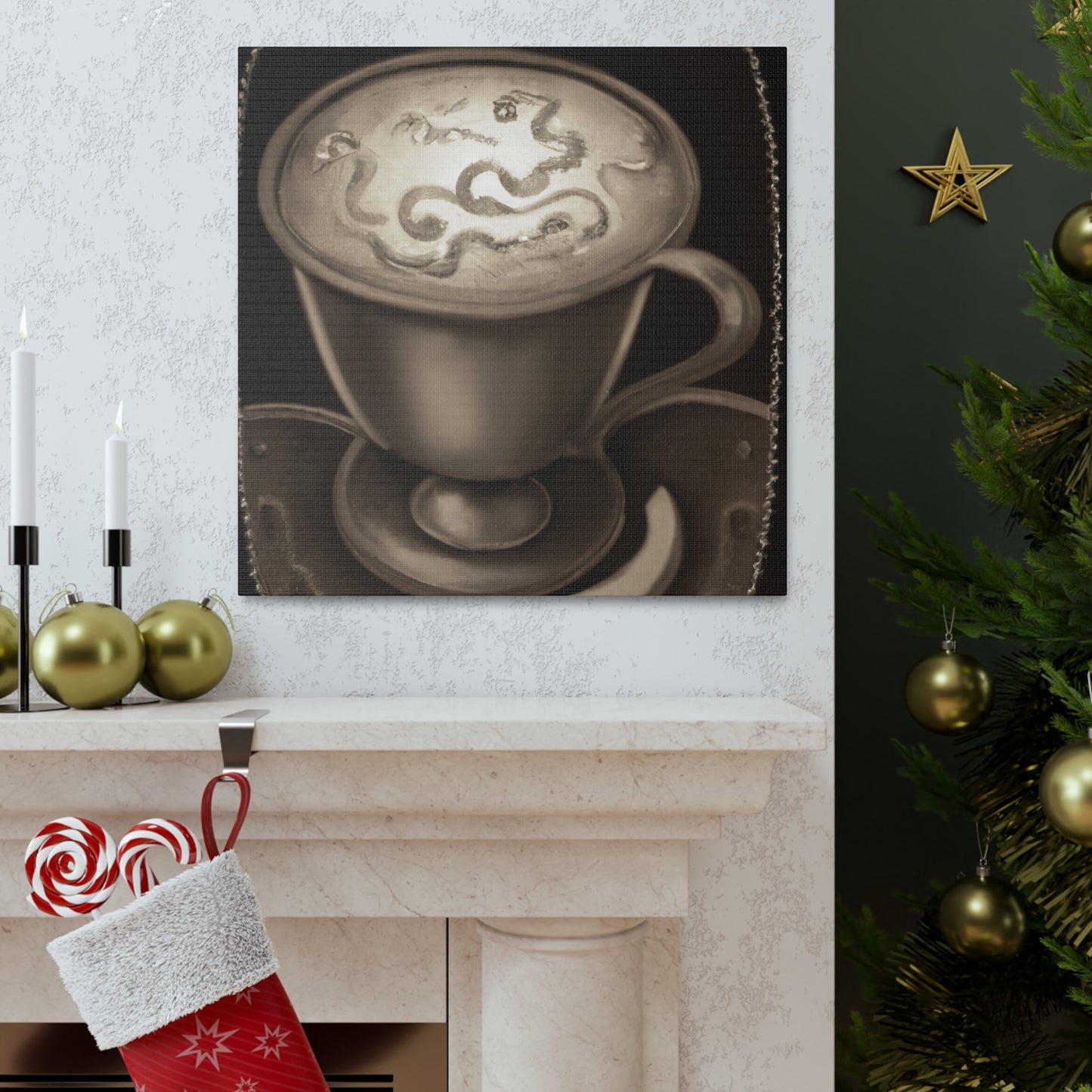 "Cappuchino in Splendor" - Canvas