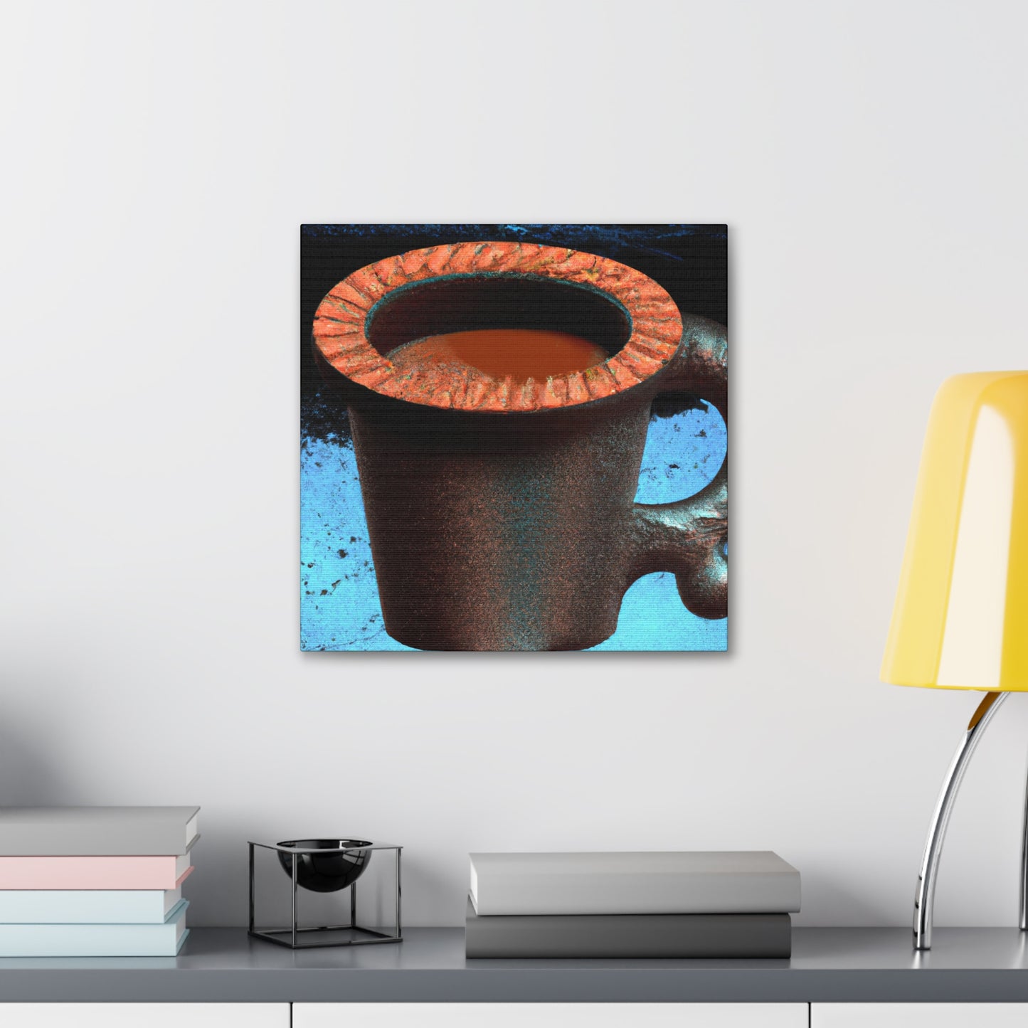 Coffee Cup Dreamscape - Canvas