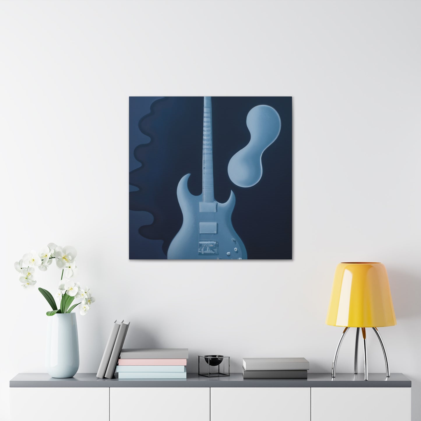 "Electric Guitar Illusion" - Canvas