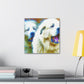 "Great Pyrenees Abstraction" - Canvas