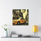 Taxi in the Night - Canvas