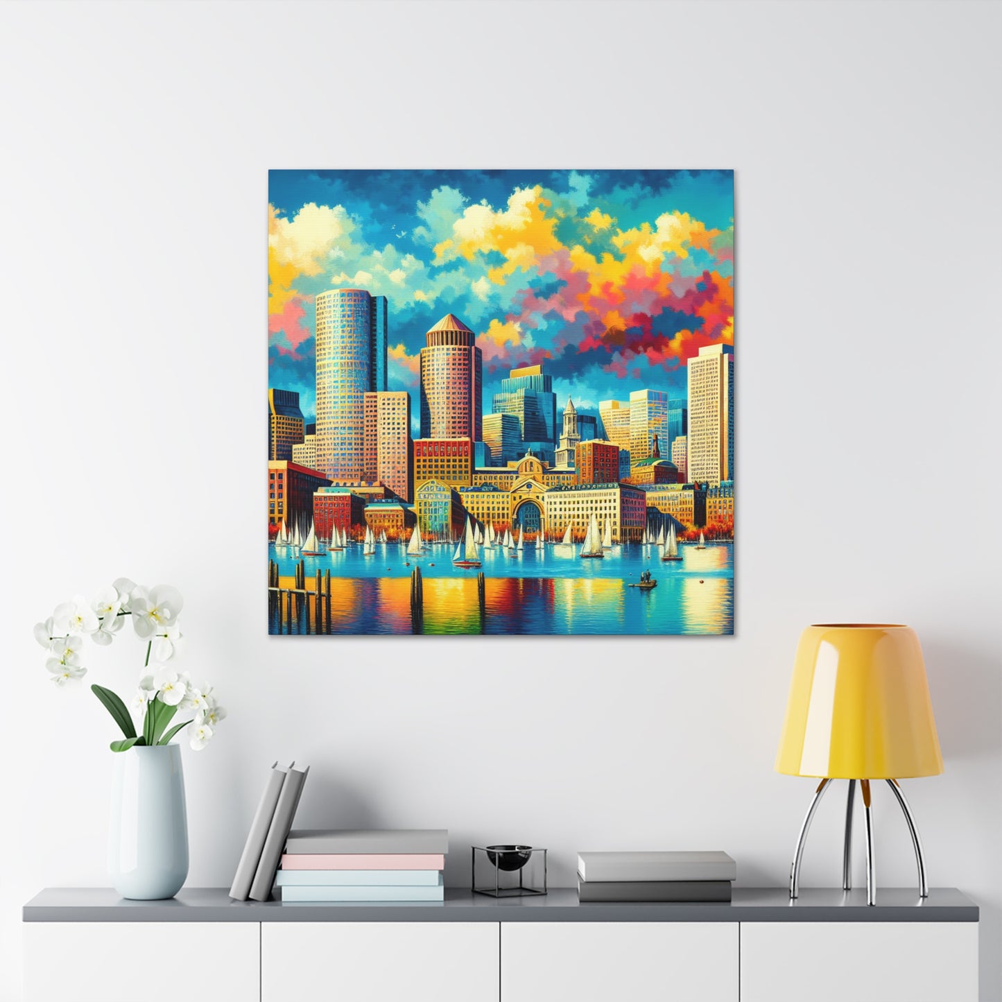 "Infinite City Horizons" - Canvas