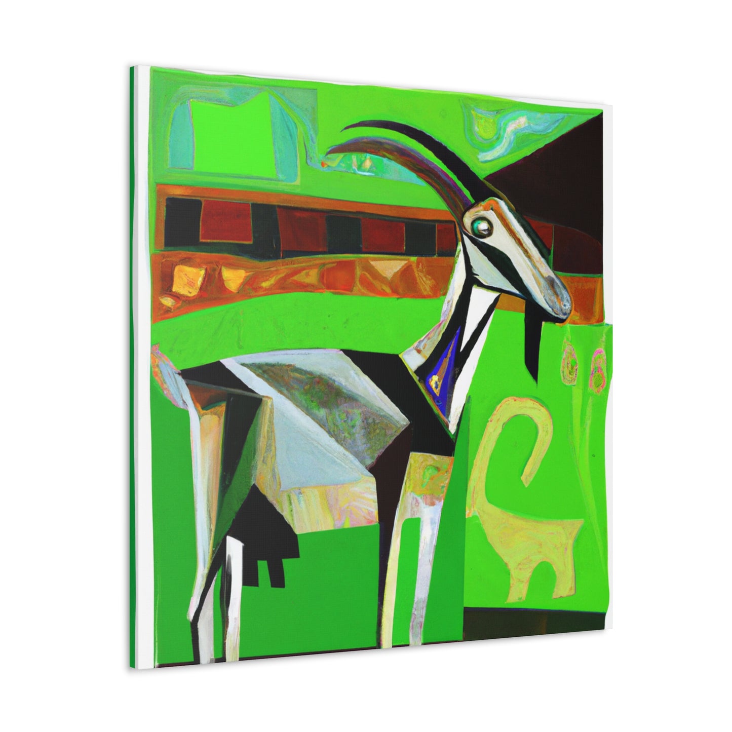 Goat of Art Deco - Canvas