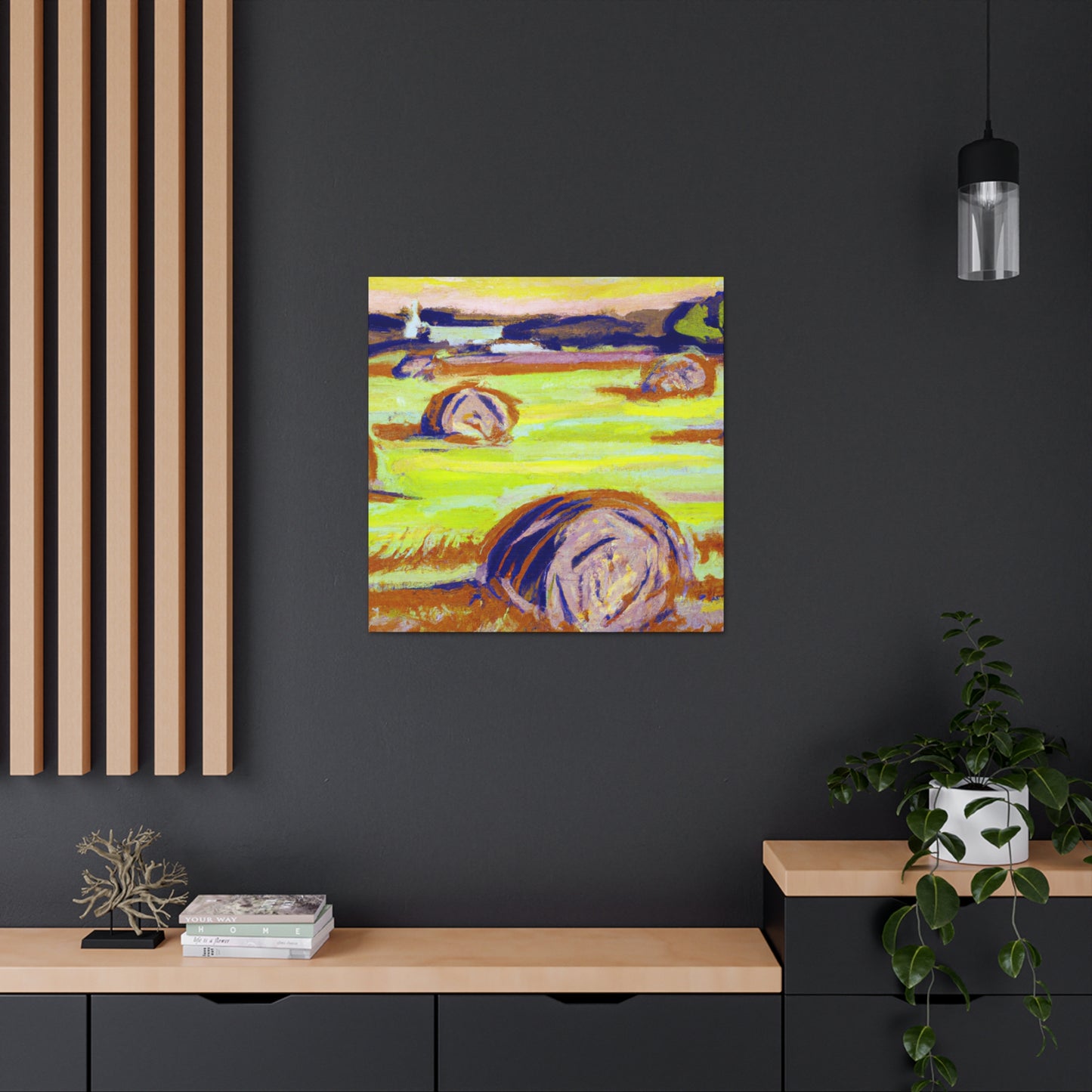 "Hay Field Reverie" - Canvas