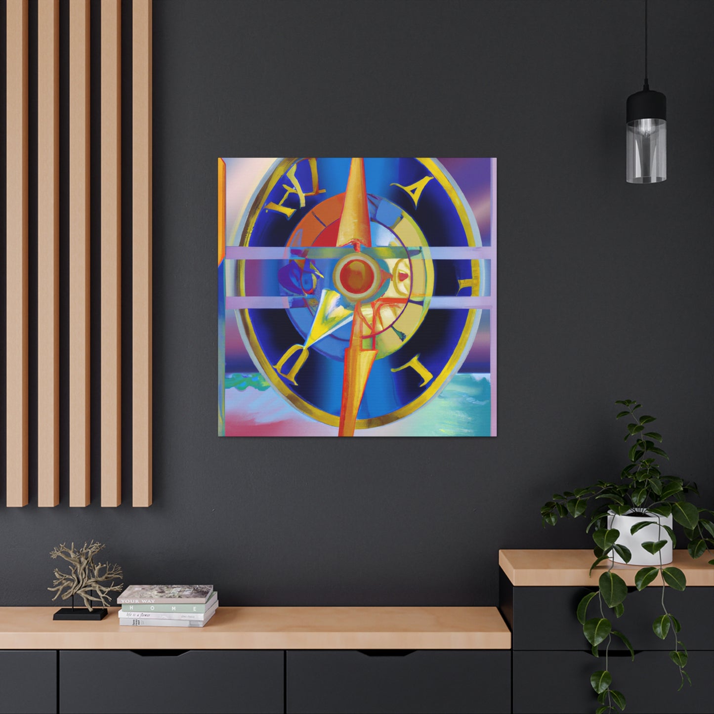 Compass of the Roaring Twenties - Canvas