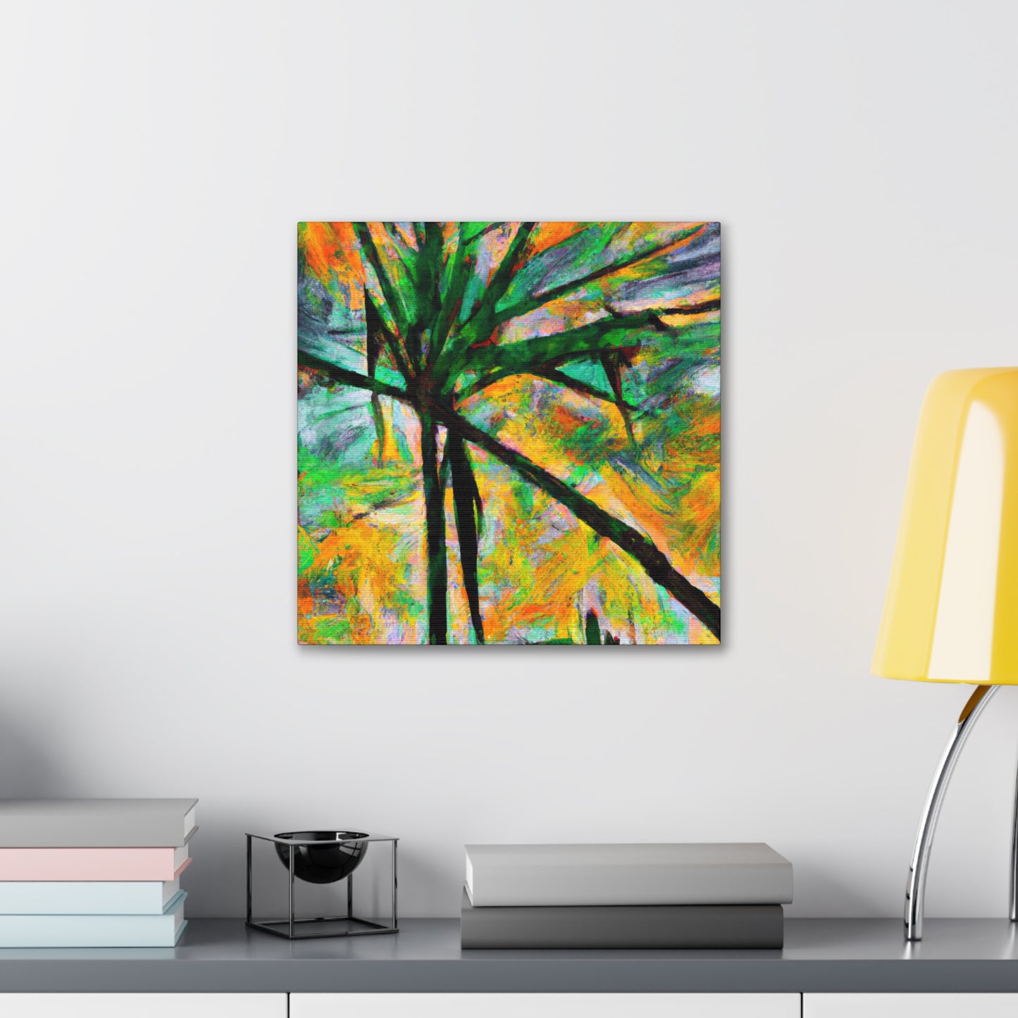 Palm in Abstraction - Canvas