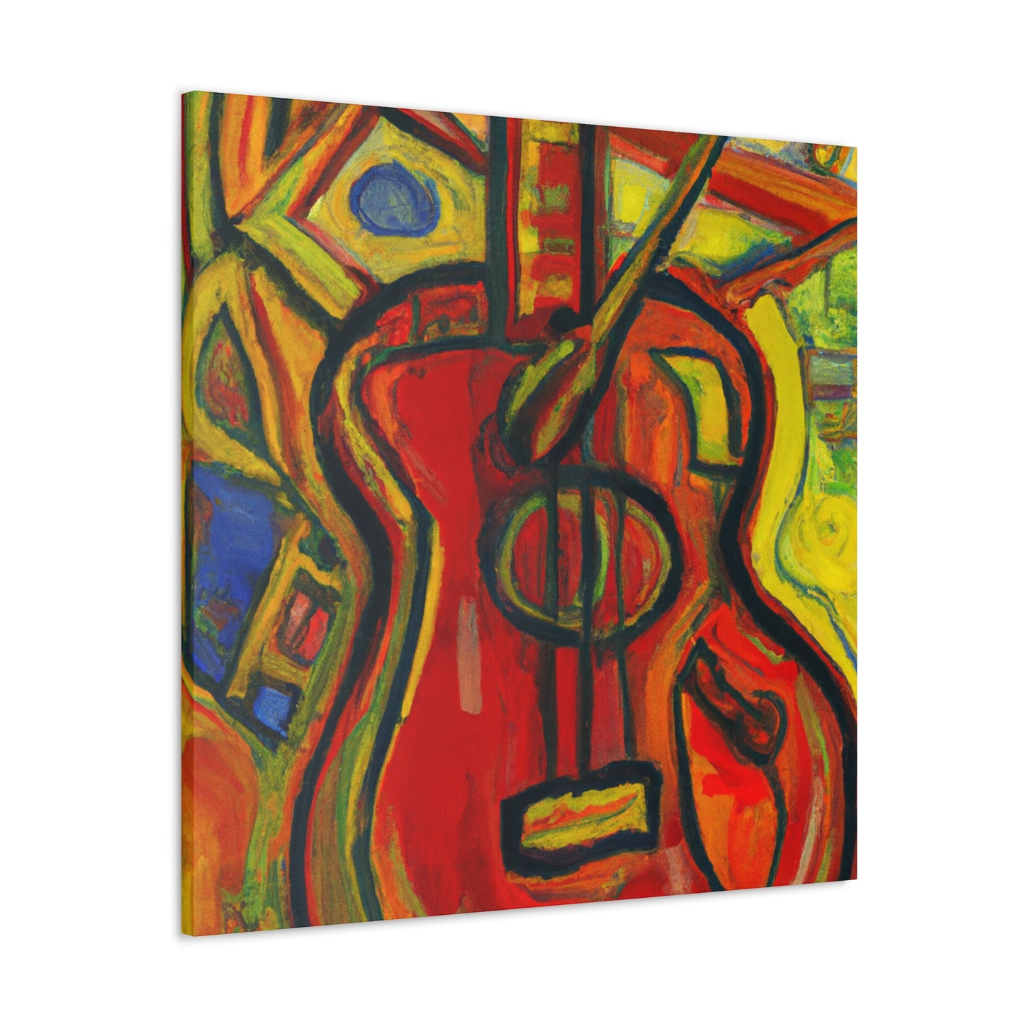 Mandolin in Motion - Canvas