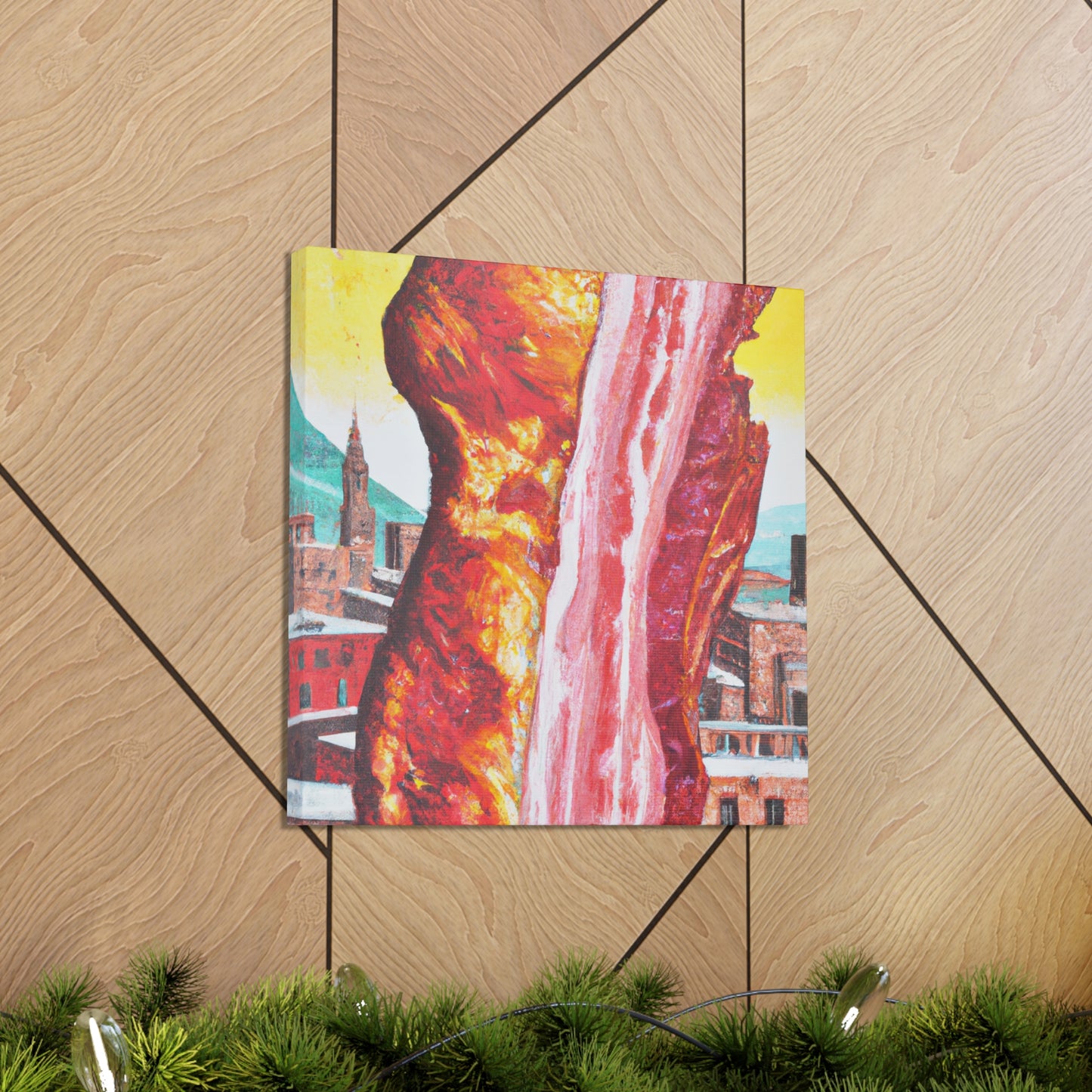 Bacon Street Masterpiece - Canvas