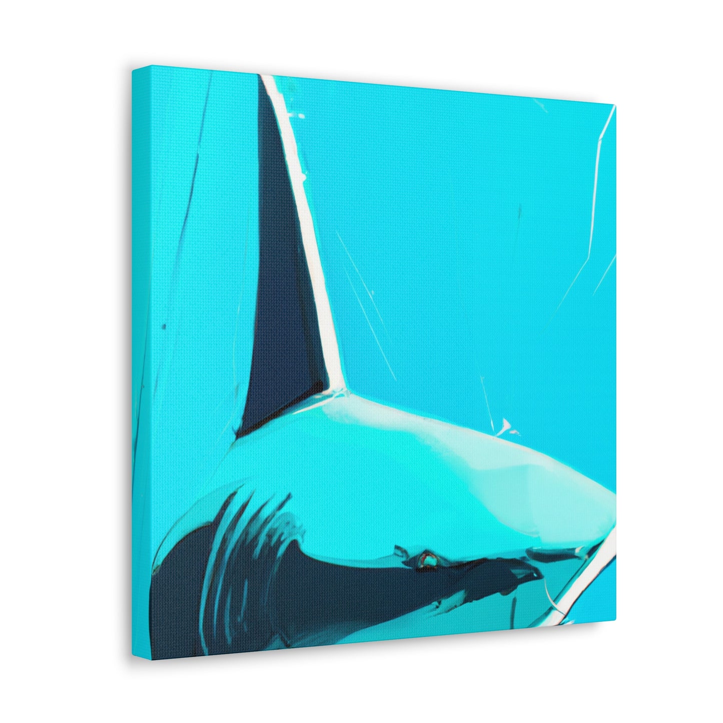 "Shark in the Abstract" - Canvas