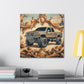 "Ornate Automobilia Elegance" - Canvas