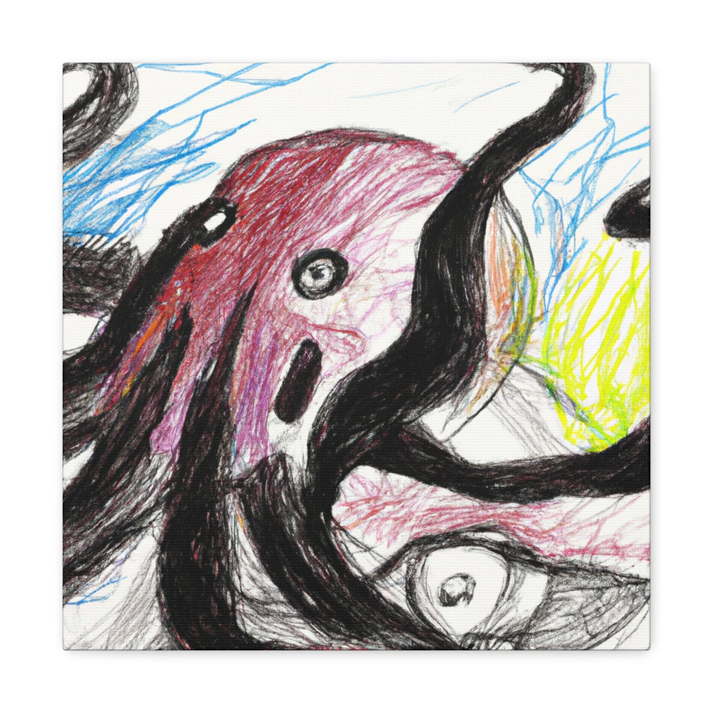 Octopus Abstractionism - Canvas