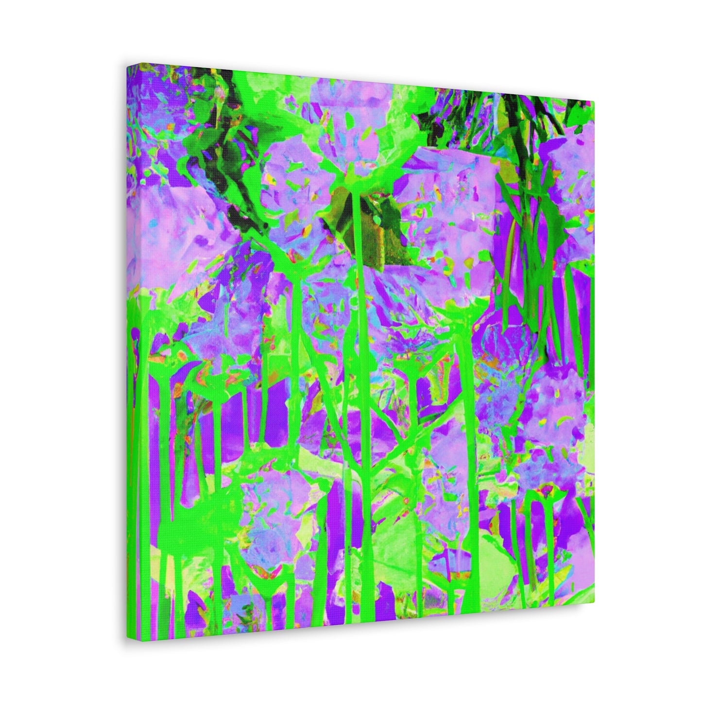 Lavender Twilight Blooms - Canvas