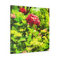 "Hydrangea Digital Tapestry" - Canvas