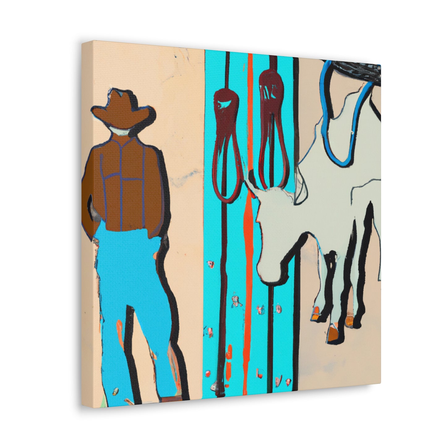 Hitching Post Majesty - Canvas