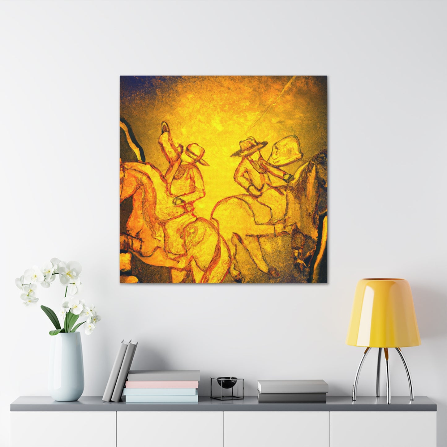 "Gold Mine Luxuryscape" - Canvas