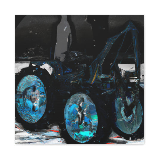 "Tractor in a Dream" - Canvas