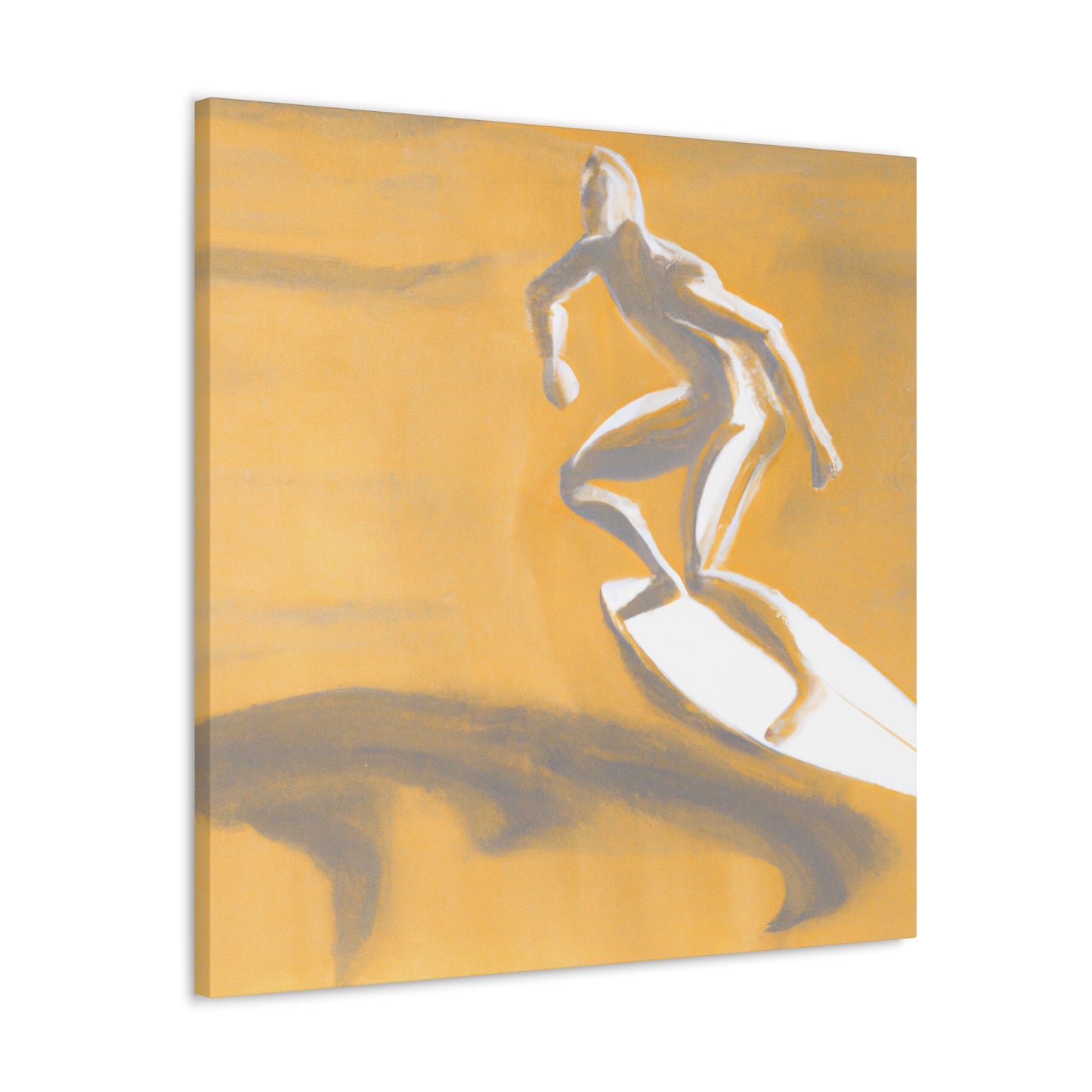 Surfers on a Wave - Canvas