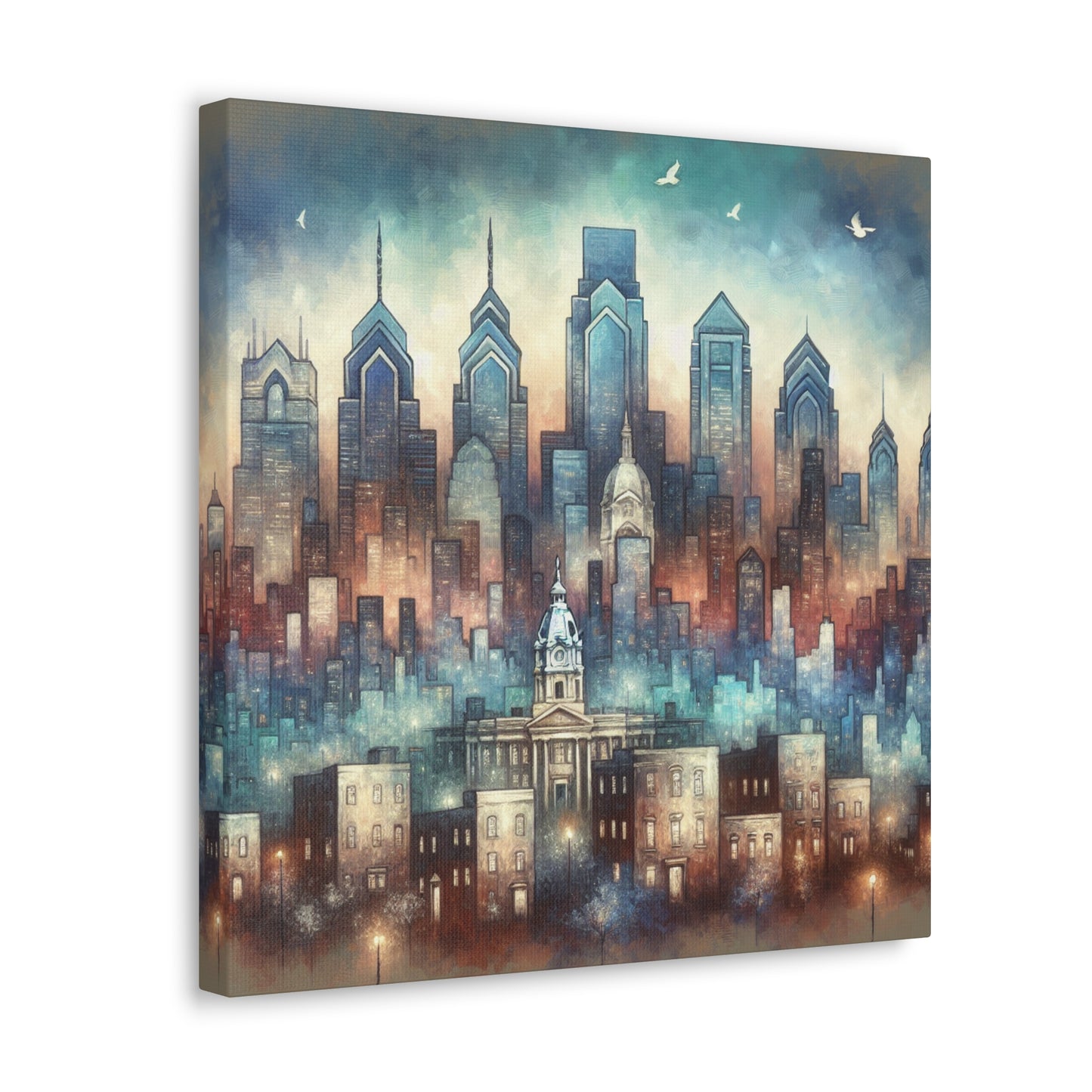 "Colonial City Charisma" - Canvas