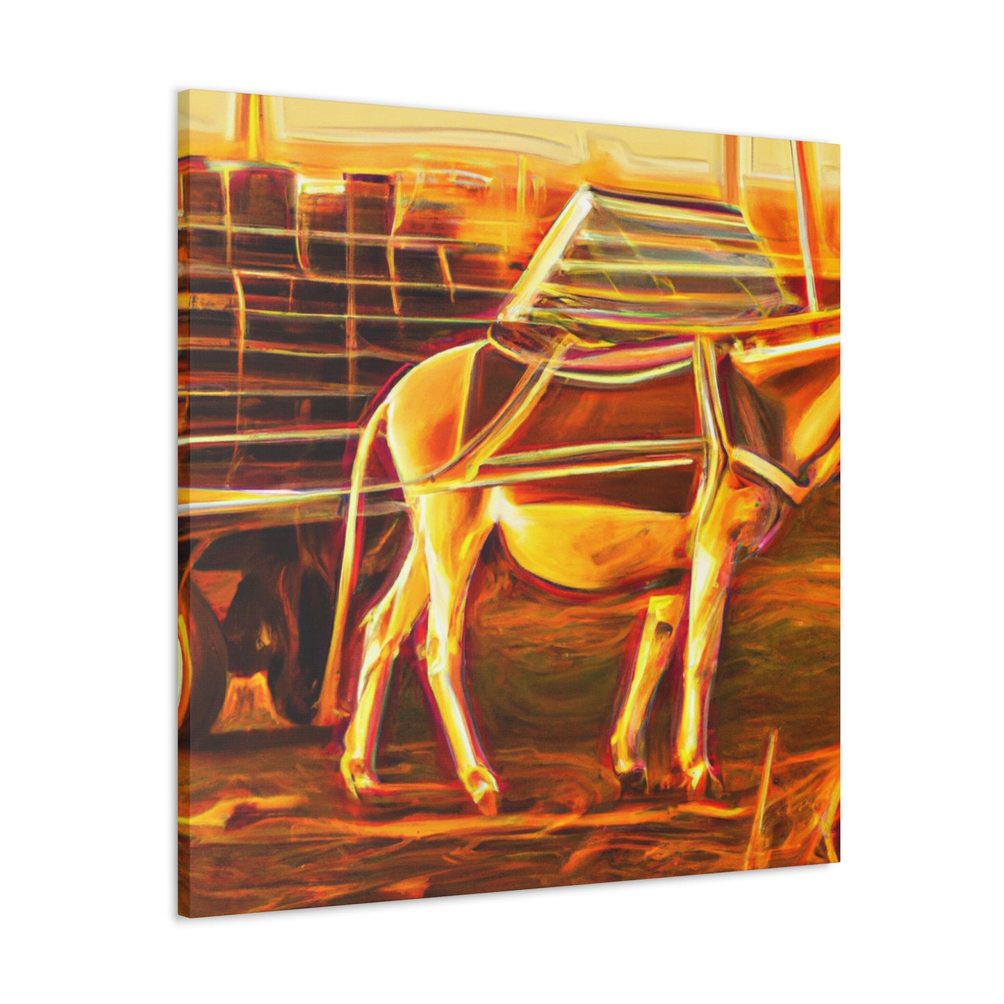 "Mule's Majestic Majesty" - Canvas