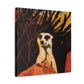 Meerkat Street Mural - Canvas