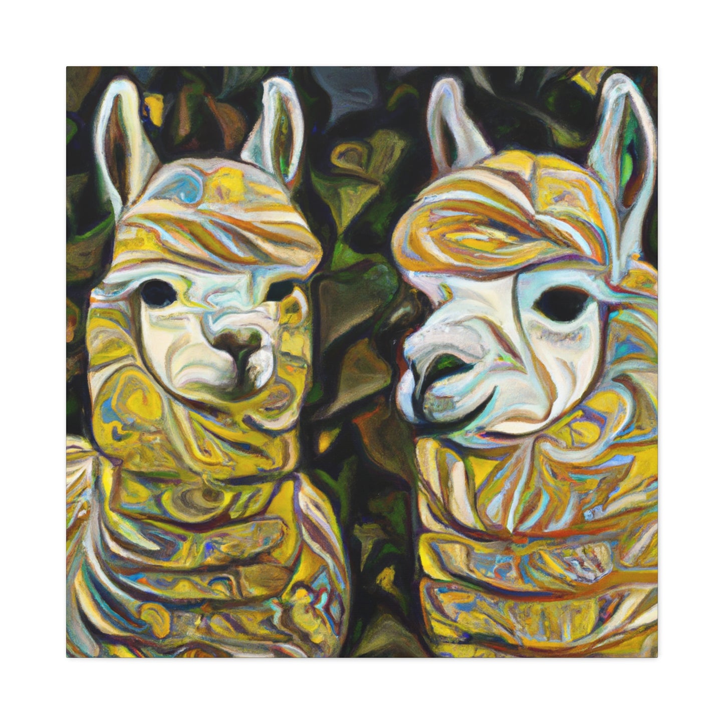 "Alpaca Smiling Sunshine" - Canvas