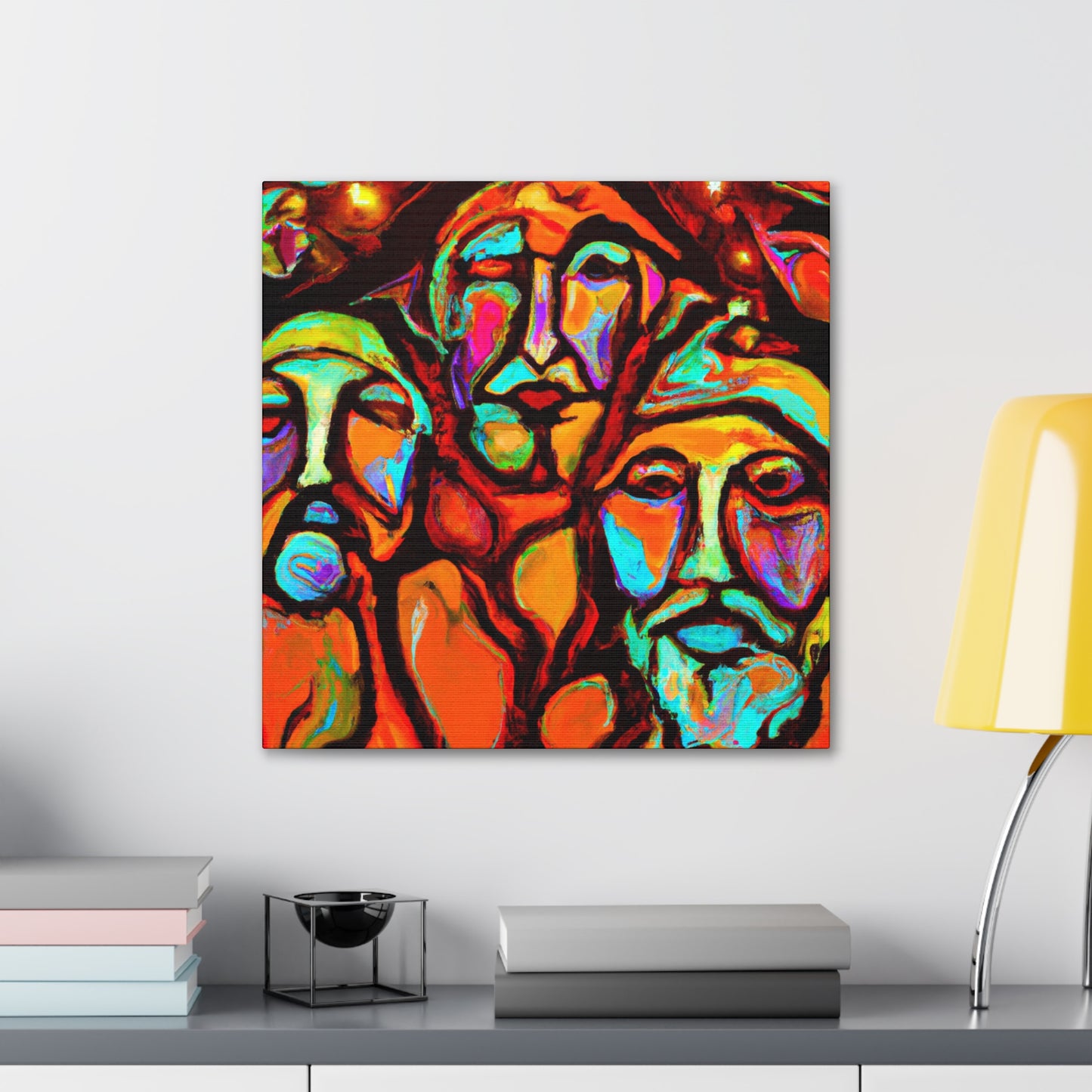 Wise Men's Journey Home - Canvas