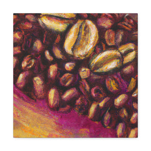 "Coffee's Colorful Aroma" - Canvas