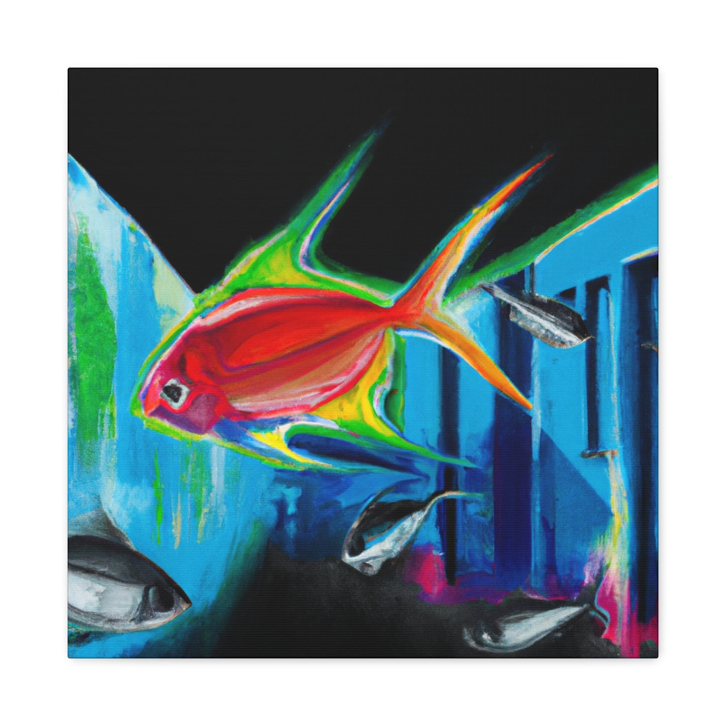 Neon Tetra Radiance - Canvas