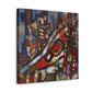 "Futurist Art Nouveau" - Canvas