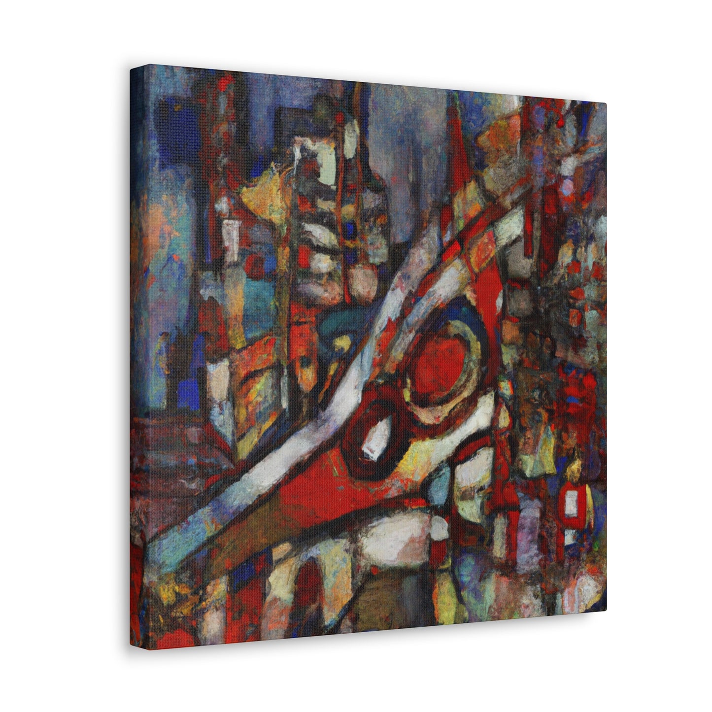 "Futurist Art Nouveau" - Canvas