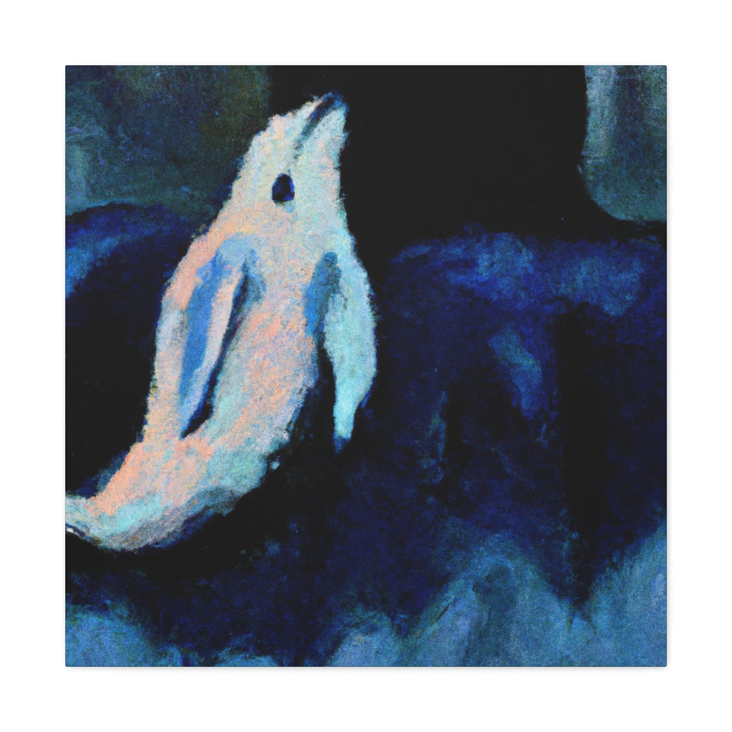 Beluga Whale Totem Dance - Canvas